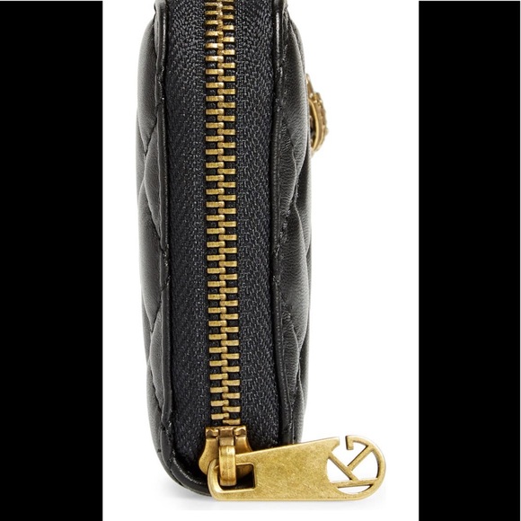 Kurt Geiger London Eagle Leather Zip Around Wallet 7 ½"W x 4'H x 1"D.New limited - Picture 6 of 7